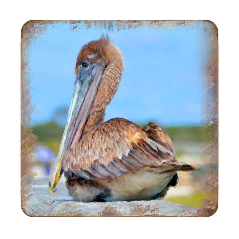 Sous-verre pelican