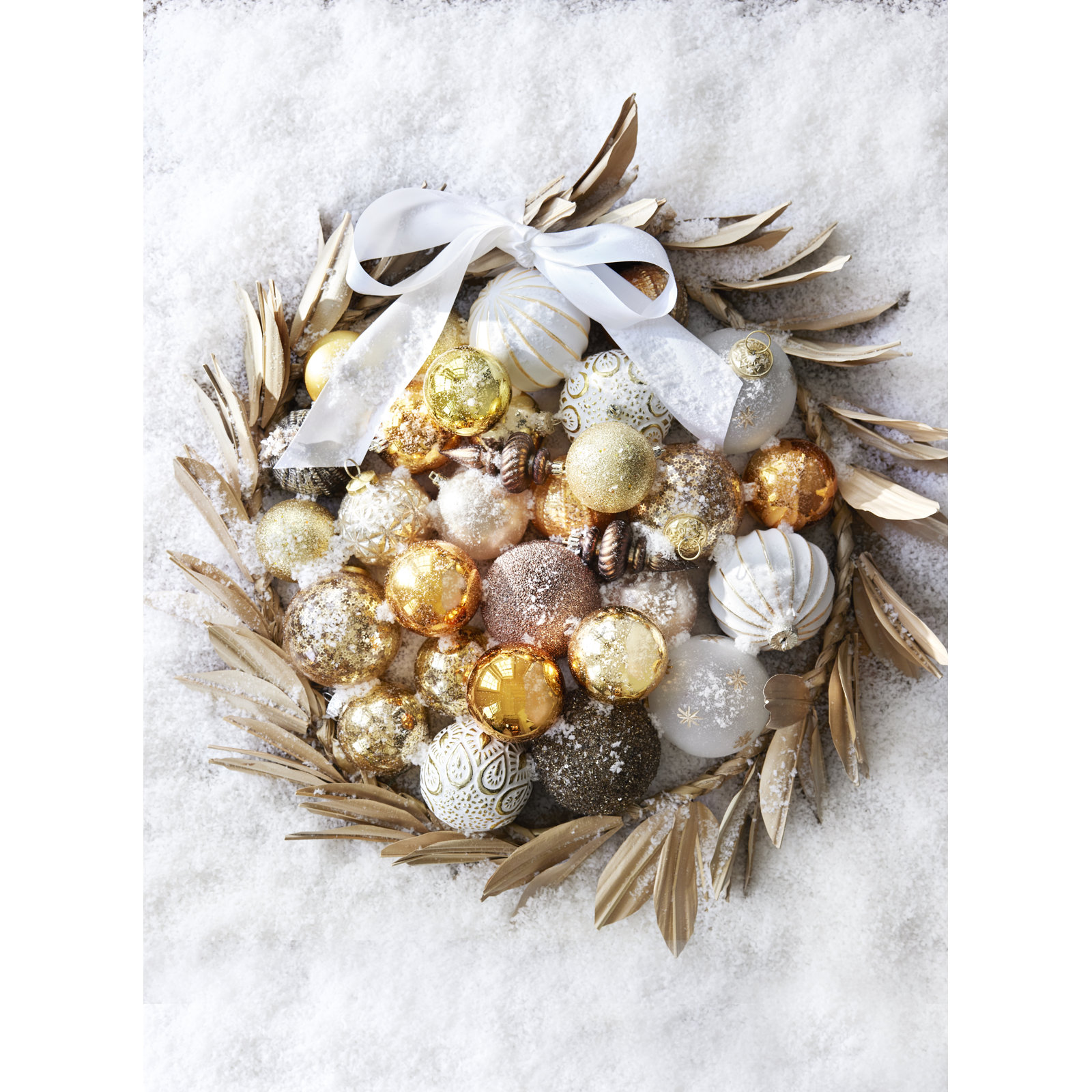 7" Glass Bauble