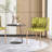 18.11'' H Velvet Upholstered Metal Side Chair-891966040
