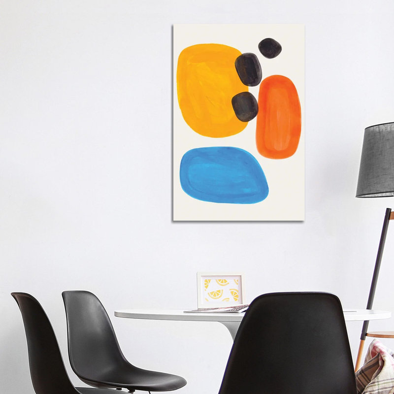 Primary Bubbles by EnShape - Wrapped Canvas Print, 101.6 cm H x 66.04 cm W x 1.91 cm D