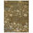 Timeo Hand Knot Oriental Area Rug, Golden Brown/Sage Green, 7Ft-9In X 9Ft-9In-1373941760