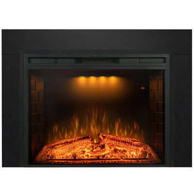 Trim With Electric Fireplace