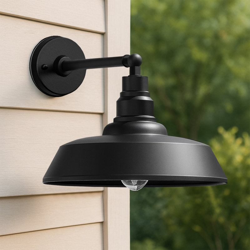 Outdoor Barn Light, 9.8" H x 15" W x 20" D