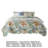  Multicolor Microfiber 3 Piece Quilt Set-850347524