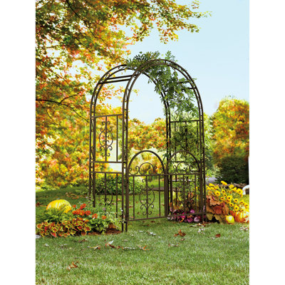 Montebello Iron Arbor with Gate