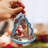 4'' Glass Hanging Figurine Ornament