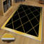 Tapis de qualité supérieure imprimé en 3D, 5,2 x 7,5 pieds, 100% polyester, 650 g / m² | Antibactérien, envers antidérapant en PVC, lavable à la machine | Idéal pour le salon, la chambre à coucher et la maison, hauteur des poils doux: 0,3 po