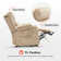 Lay Flat Dual Motor Power Lift Recliner Chair Sofa with Adjustable Headrest