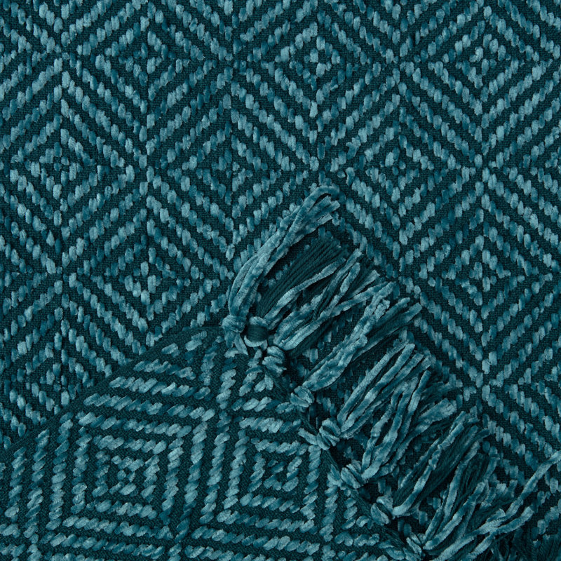 Throw, Teal