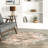 Gracie SpinClean Distressed Medallion Machine Washable Area Rug-1961708215
