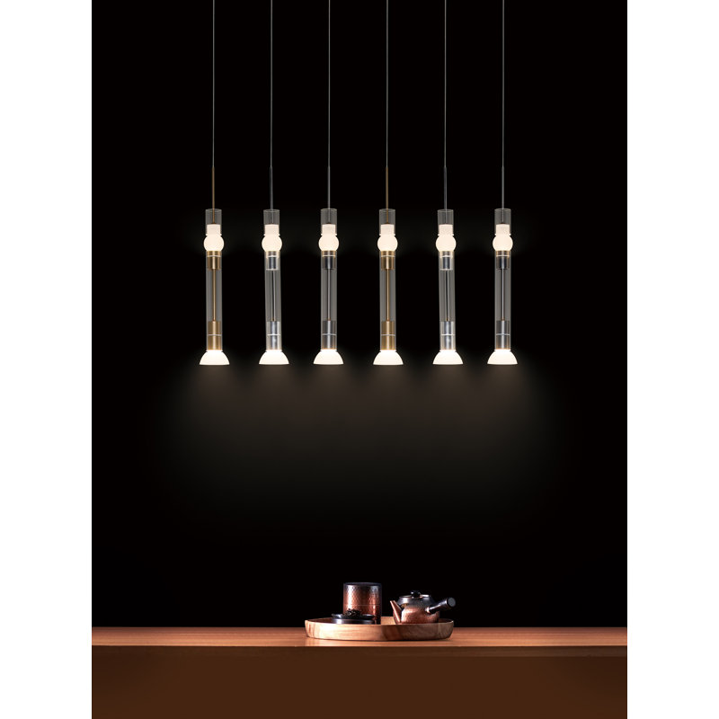 Luminaire suspendu à 8 lumières Hansfried
