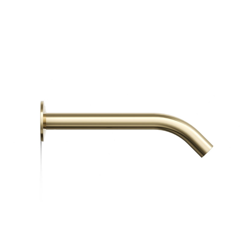 Components Wall-Mount Bathroom Sink Faucet Trim, Gold
