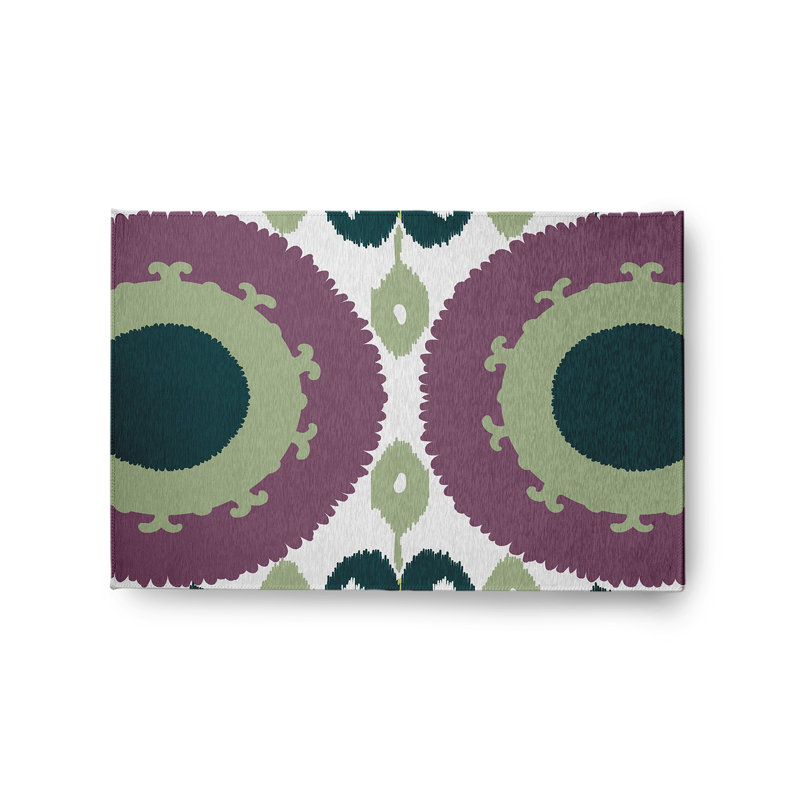 Melchior Chenille Geometric Indoor Rug, Rectangle 2' x 3'