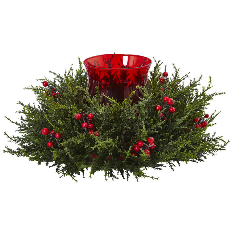 6.5'' H Glass Tabletop Hurricane