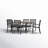 6 - Person Patio Dining Set with Rectangular Table