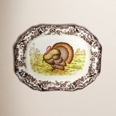 Woodland Turkey Platter