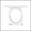 Mirod Stylish Modern Console Table with Egg-Shaped Base, Enhanced Stability and Durability, Sleek Design-1175637860