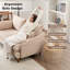 152cm 2 Seater Mordern Upholstered Loveseat Sofa-1292935044