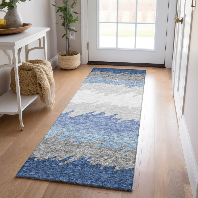 Tapis intérieur / extérieur Neysa, Tapis de couloir 2 pi 3 po x 7 pi 6 po