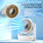 Desk Fan - Small Desk Fan With Digital Display, USB Rechargeable Fans, 360° Adjustment, 5 Speed Modes, Portable Desktop Table Cooling Fans For Home Office Makeup And Hot Flashes, Gifts For Men/Women