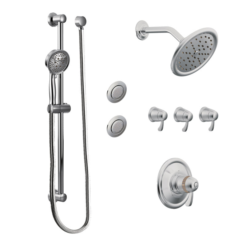 Shower System Kits, Polished