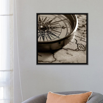 Boussole par PhotoINC Studio - Estampe numérique sur toile tendue avec châssis