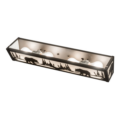 Rustic Lodge 4 - Light Bath Bar