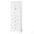 Practical Storage Cabinet with 2 Doors, 4 Drawers & Adjustable Shelf for Bathroom/Office-1784242059