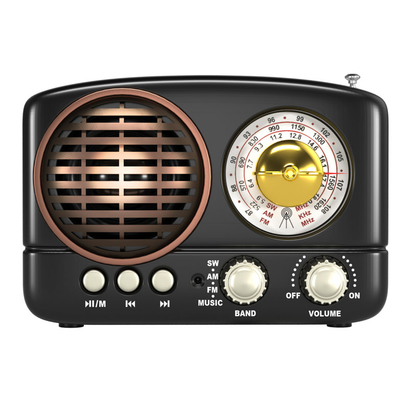 Radio décorative rétro