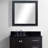 Willa Solid Wood Flat Wall Mirror-30341812