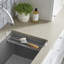 Plateau de lavabo en acier inoxydable Liven
