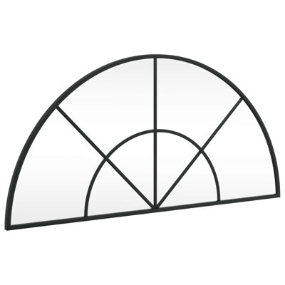 Nayvia Iron Arch Wall Mirror