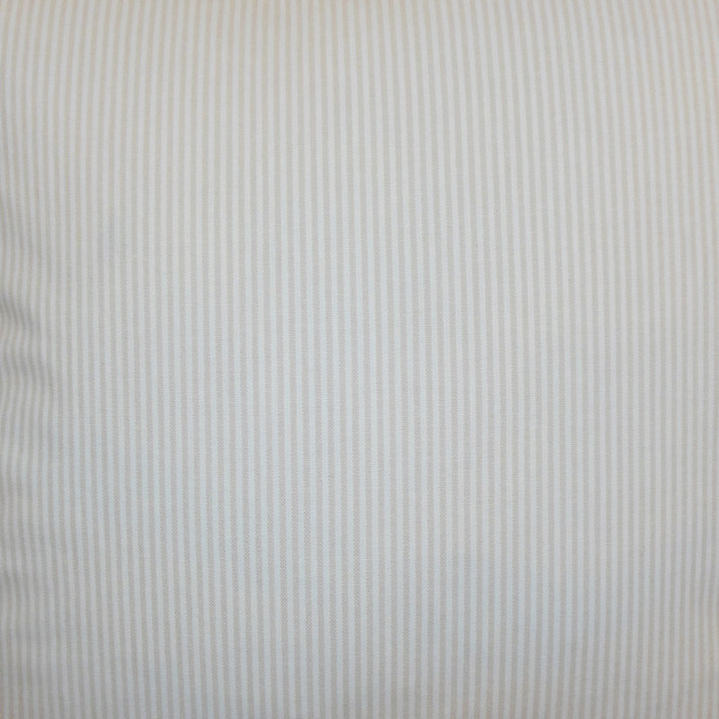 Coussin en coton quenilda ticking, 22 po x 22 po