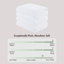 Ensemble de serviettes de bain 4 pièces 100% coton Diagonal-117198012-119276171