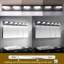 Éclairage pour meuble-lavabo 9550+9551-655134167