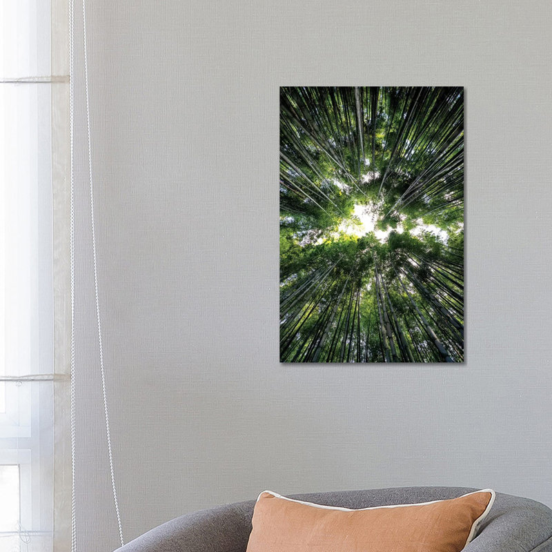 Bamboo Forest III 1 Piece Wrapped Canvas Wall Art, 66.04 cm H x 45.72 cm W x 1.91 cm D