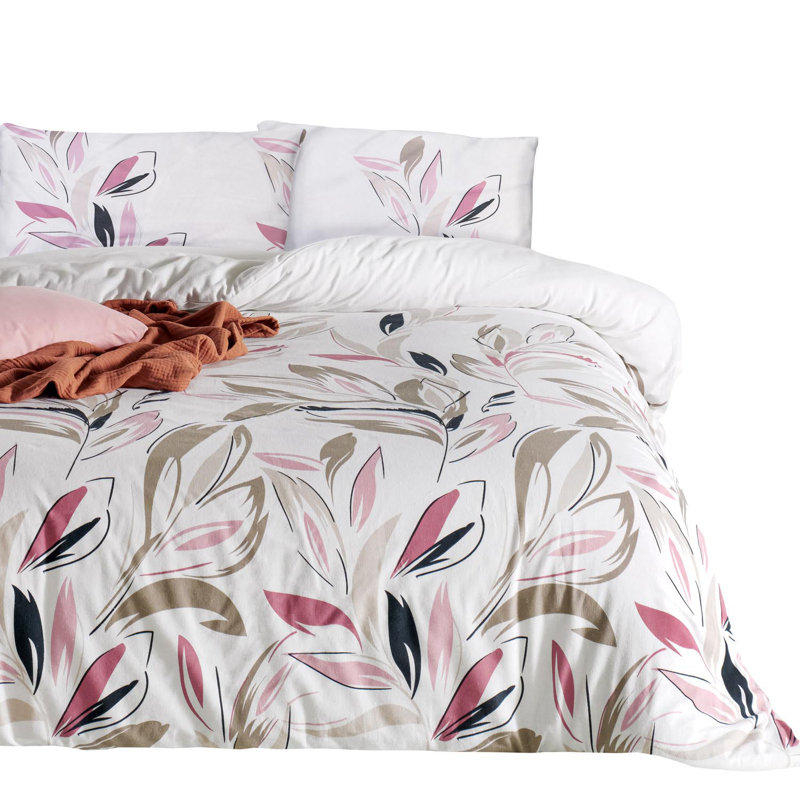Cotton Duvet Cover Set with Pillow Shams