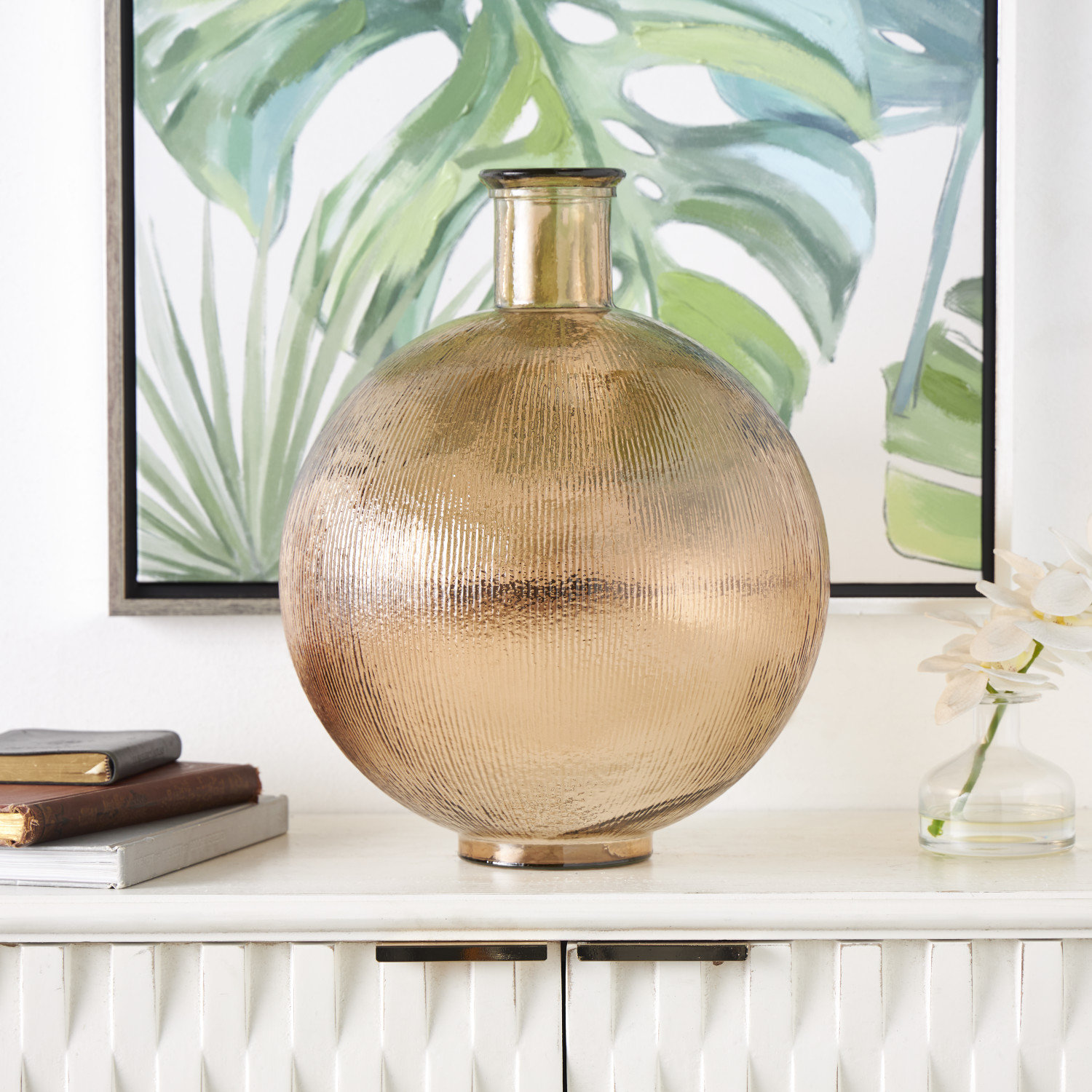 Eugenia Handmade Table Vase, Brown