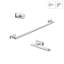 Lea 3 Piece Bathroom Hardware Set