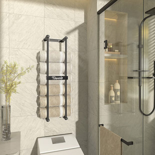 1 Wall Towel Rack