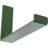 2"W x 10"D x 6 1/2"H Steel Hanging Shelf Bracket, Antiqued Warm Silver-889515840-933098873