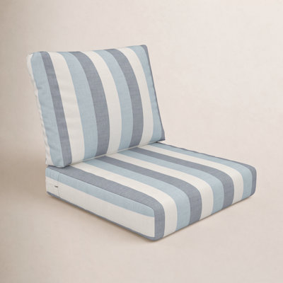 Amala Sunbrella® Outdoor Lounge Chair Seat/Back Cushion