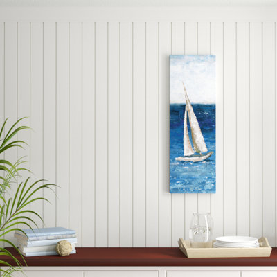 « voilier on the water », reproduction d’impression sur toile