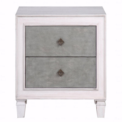 Table de chevet 2 tiroirs
