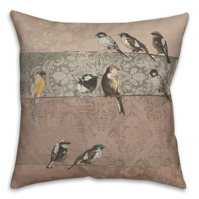  Polyester Throw Square Pillow Cover & Insert