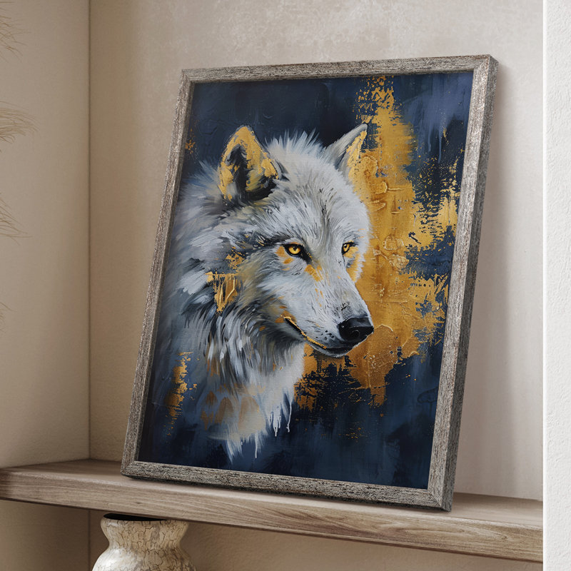 ANIMALS Series CXLIV, reproduction encadrée - bois massif, H 11 po x l 9 po