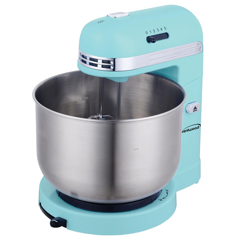 Brentwood 5 vitesses 3,5 pintes Batteur sur socle, Bleu