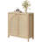 Boho - Rattan Sideboard With Adjustable Shelves-268404469