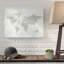 « neutral world map », impression sur toile tendue-22829123-22829127