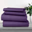 Ensemble de literie en microfibre avec draps-housse et drap-housse Lux Decor Collection-22280732-22280741